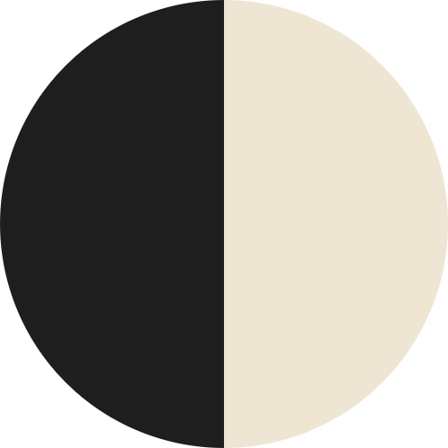 Black & Cream White swatch