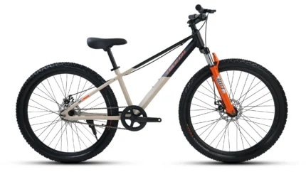 Lucifire Code 20 Black & Cream White bicycle – view 1