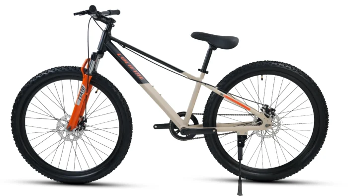 Lucifire Code 20 Black & Cream White bicycle – view 2