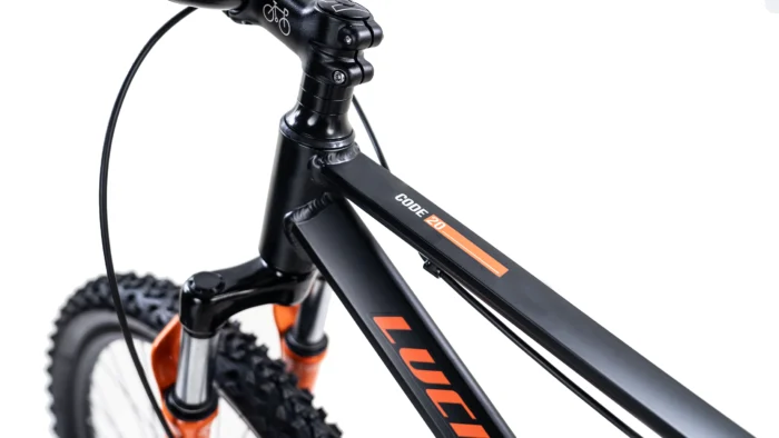 Lucifire Code 20 Black & Cream White bicycle – view 4