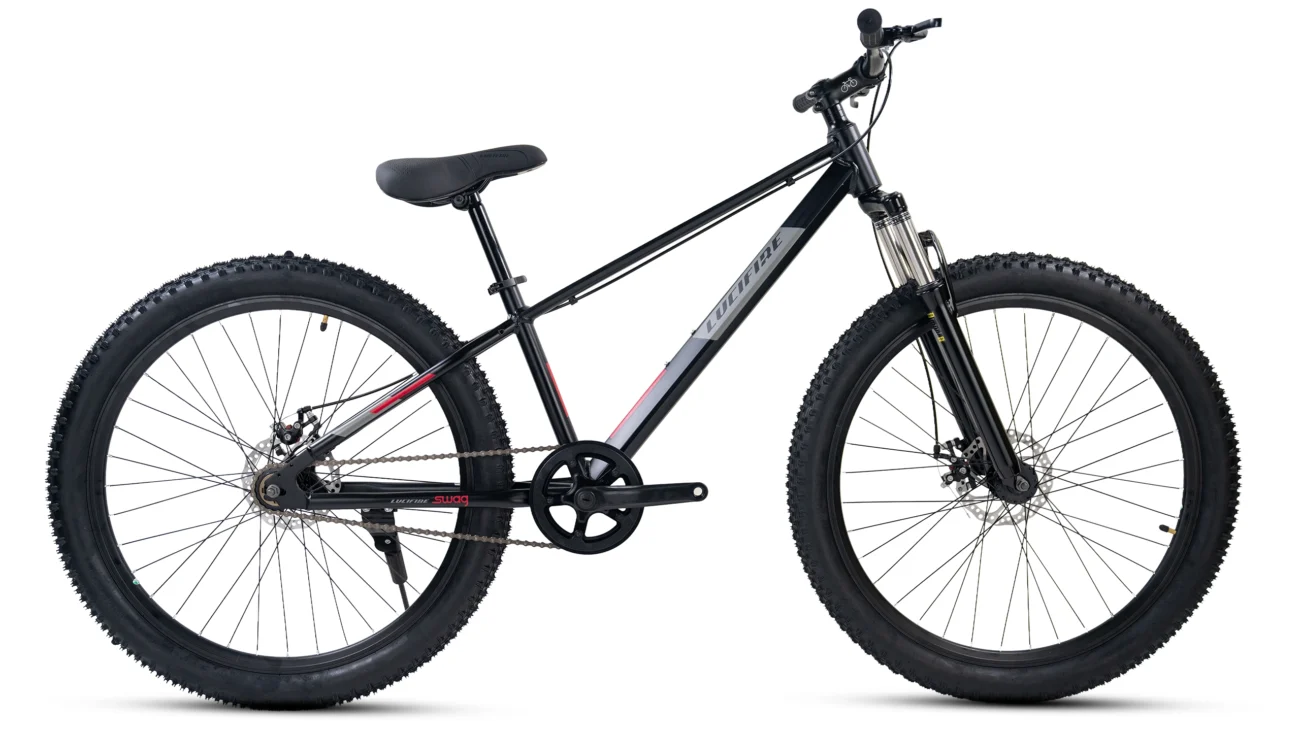 Lucifire Swag Matt Black bicycle – view 1